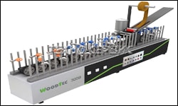 Станок для облицовывания погонажных изделий WoodTec 300B
Станок для облицовывания погонажных изделий
WoodTec 300B